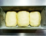 パウンドケーキの型で♪ミニ食パン作り方5写真