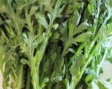 春菊サラダ(쑥갓 나물)作り方1写真