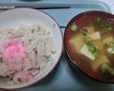 桜の花の炊き込みご飯　八穀入り作り方9写真