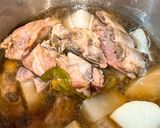 圧力鍋で味染みスペアリブ煮込み作り方8写真