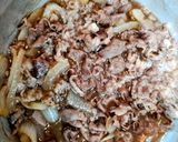 簡単昼食・今夜の夕飯！我が家の牛丼肉料理作り方3写真