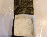 握らないから簡単！四角いおにぎり作り方3写真