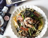黒ごま中華焼きそば作り方8写真