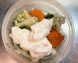 【糖尿病弁当】蒸し野菜ポテト作り方8写真