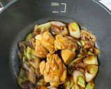 時短☆簡単！白葱と鶏の照り焼き作り方6写真