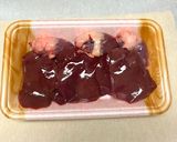 生姜たっぷり！鶏レバーと干し椎茸の甘辛煮作り方1写真