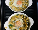 ほうれん草とあさりの巣篭もり作り方5写真