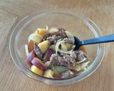 牛肉とさつまいもの甘辛煮作り方4写真