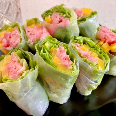 春巻き 海老と蒸し鶏の生春巻き（スイートチリ） | NewDays エキナカポータル