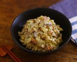 レンジで★れんこんとちくわの粒マスタードマヨ和え作り方7写真
