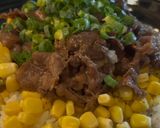 醤油こうじ香る牛肉とコーンの旨味ごはん作り方4写真
