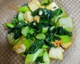 ★レンジでチンゲン菜とはんぺんの中華炒め作り方5写真