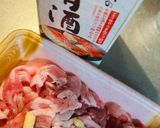 簡単、豚こま肉ミートボール。甘酢あん作り方1写真