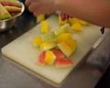 スイカの皮の煮物作り方1写真