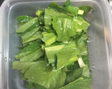 小松菜の中華炒め🇨🇳作り方1写真