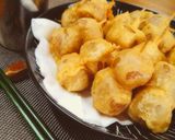 ＊痩せたいけど揚物が食べたい時の玉蒟蒻フリット＊作り方3写真