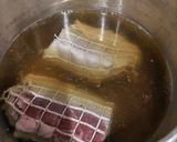 塩チャーシュー【豚肉・塩・水・鰹節のみ】作り方5写真