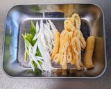 かき玉きつねうどん作り方1写真
