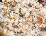 【節分に◎】大豆と塩こんぶの炊き込みご飯作り方3写真