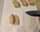 BBQに　アップサイドダウンケーキ風作り方1写真