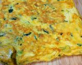 1回で2個分の小松菜入卵焼きを焼き上げる作り方4写真