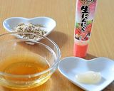 アスパラ菜のにんにく胡麻ドレッシング♪作り方4写真