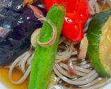 夏野菜揚げ浸しをお蕎麦と共に🫶作り方3写真