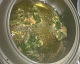 米粉でよもぎの天ぷら(干しエビ入り)作り方5写真