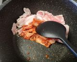 韓国風スープパスタ☆ワンパンで簡単ランチ作り方1写真