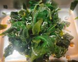 おかわかめとワカメの酢の物作り方3写真