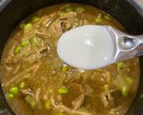 鍋の残りスープで和風グリーンカレー作り方7写真