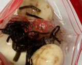 塩昆布味玉作り方3写真
