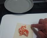 たらことチーズの焼きワンタン作り方3写真