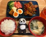 【冷凍肉団子パプリカの甘酢炒め】ホットクック調理作り方3写真