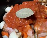 手羽元と豆のトマト煮込み！電気圧力鍋作り方4写真