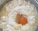 バナナとチョコマーブルケーキ作り方3写真