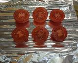 焼きトマトにひとかけオリーブオイル作り方2写真
