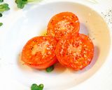 焼きトマトにひとかけオリーブオイル作り方3写真