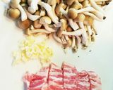 後を引く、豚バラピリ辛丼❤作り方1写真