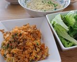 旨辛♥豚キムチ炒飯作り方7写真