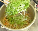 みず菜と油揚げの含め煮作り方6写真