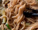 玄米こめ粉麺de焼きうどん作り方7写真