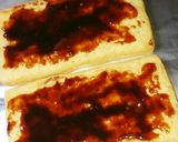 居酒屋風～(^^)油揚げの味噌チーズ焼き作り方1写真