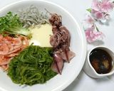 たまご豆腐の春旬盛り♡わさポン風味作り方3写真