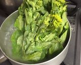 簡単☆菜花の辛子和え作り方1写真