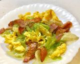 レタス&ベーコン炒め作り方4写真