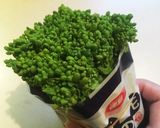菜の花の辛子ごま和え作り方1写真