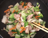 鰹と昆布の一番出汁で和風八宝菜/中華丼◎作り方19写真