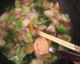 鰹と昆布の一番出汁で和風八宝菜/中華丼◎作り方22写真