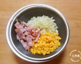 簡単♪コーンたっぷりクリームスープパスタ作り方1写真